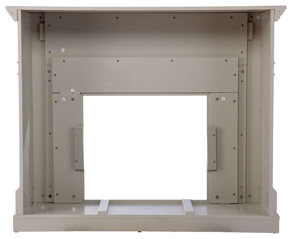 Sherborne Base Electric Fireplace With Marble Surround