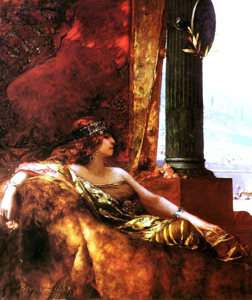 Jean-Joseph Benjamin Constant L-Imperatrice Theodora au Colisee Wall Decal
