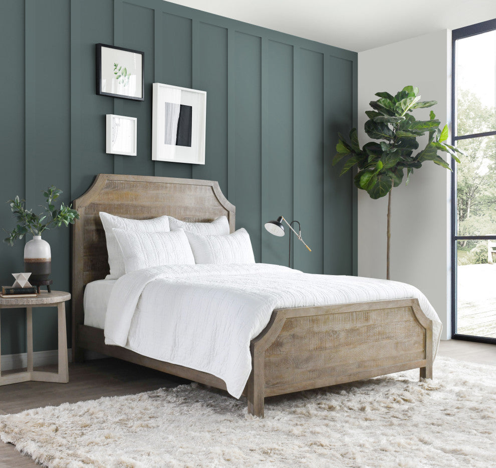 Hailee 100% Cotton White Queen Quilt with Silvadur Tech by Kosas Home