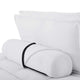 Saunter Tufted Fabric Fabric 5-Piece Sectional Sofa White