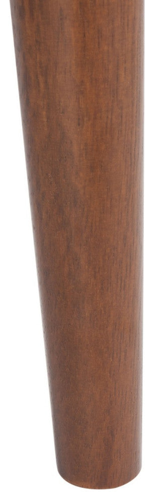 Safavieh Henri Midcentury Bench, Light Brown/Walnut