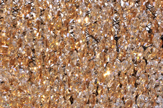 Maxim 39655 Mystic 24" Crystal LED Drum Chandelier - Bronze / Scotch Crystal