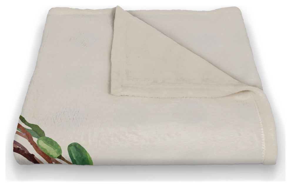 Always Something to be Grateful For 50x60 Coral Fleece Blanket