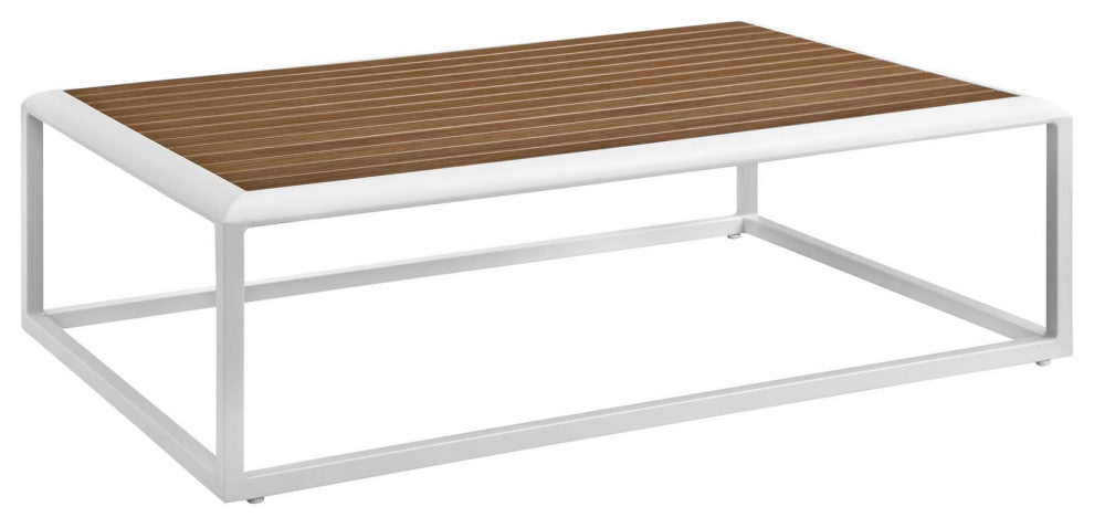Stance 5 Piece Outdoor Patio Aluminum Sectional Sofa Set