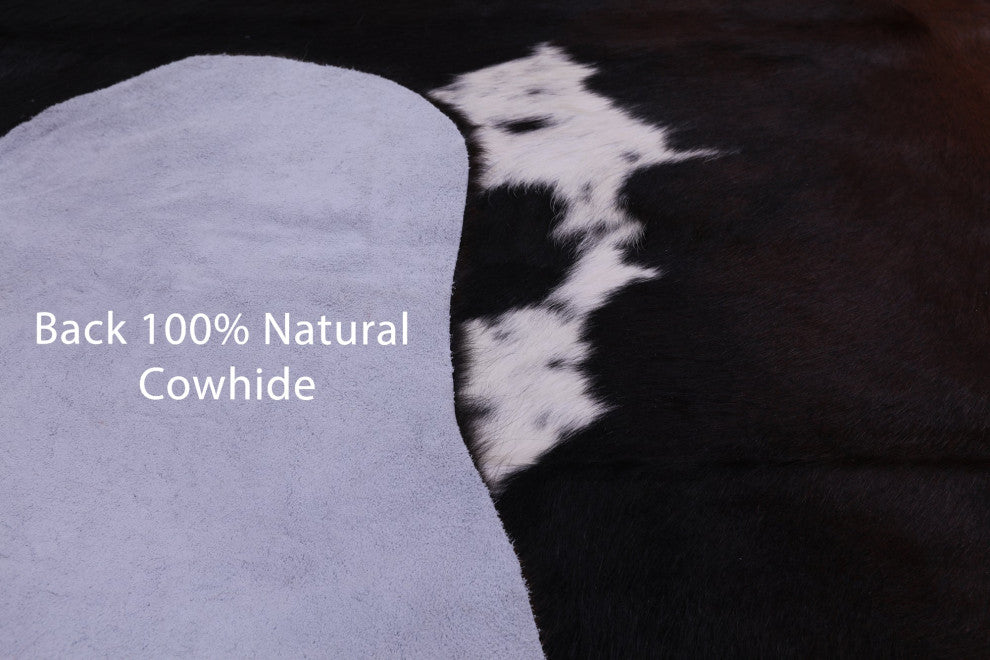 Organic Natural Hair-On Cowhide Area Rug 7' 3" X 6' 10" C1688