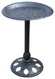 Garden Foral Birdbath in Copper Rust