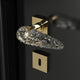 Lidia Designer Crystal Passage WC Door Handle