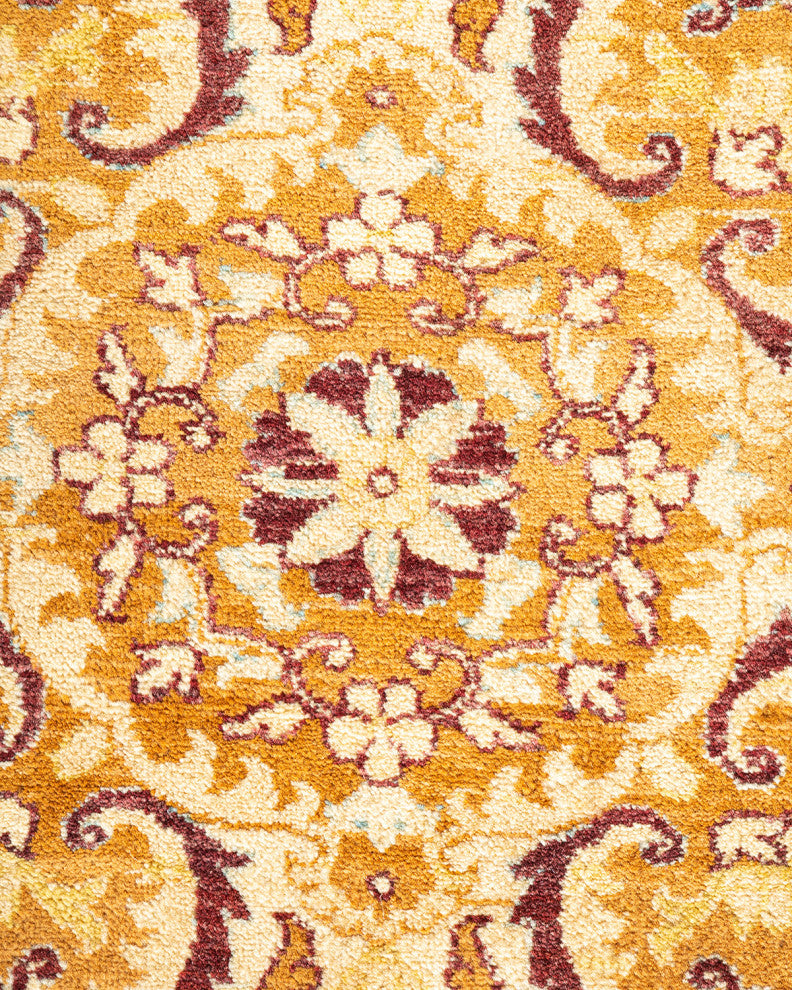 Jabalpur, One-of-a-Kind Hand-Knotted Area Rug Ivory, 9'2"x12'1"