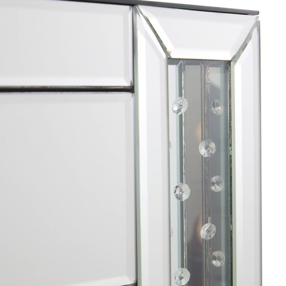 Emma Premium Mirrored Vanity Table