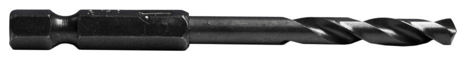 Small Black Oxide Impact Pro Drill 3/16"