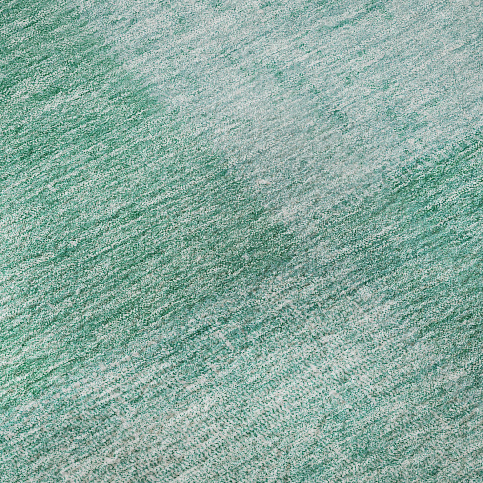 Premium Machine Washable Mayfield AMF664 Teal 5' x 7'6" Rug