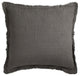 Tipton Matelasse Sham, Charcoal Euro