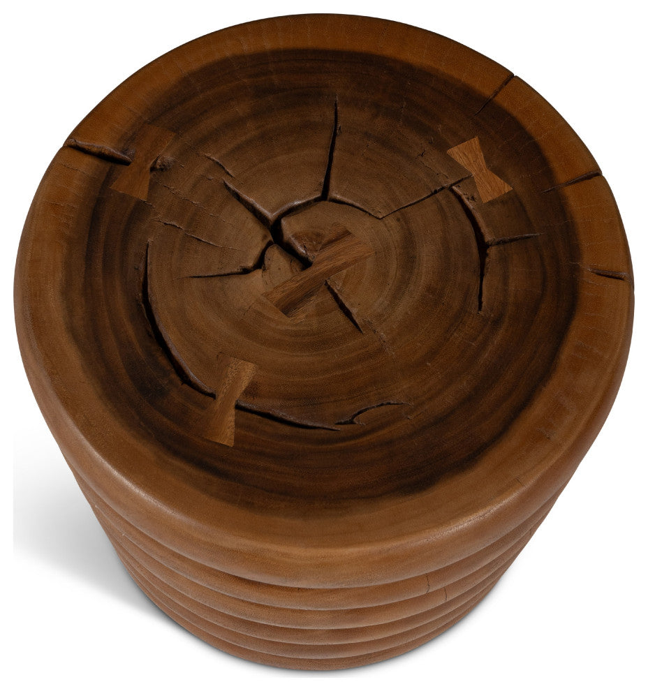 Naturals Chaiya Accent Stool Short Natural