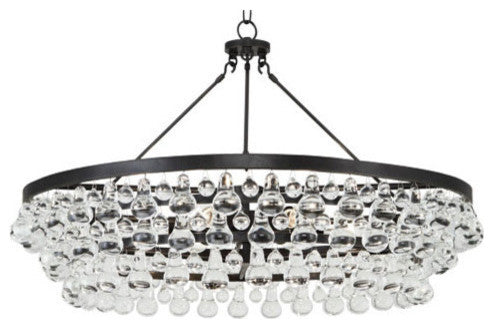 Bling Chandelier, Deep Patina Bronze