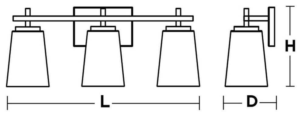 Joanna 22" Vanity, Black