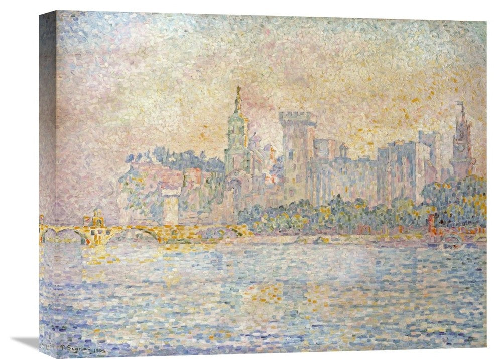 "Avignon, Morning" Artwork, 22" x 17"