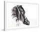 Marmont Hill, "Equus Profile" Framed Painting Print, 24x16