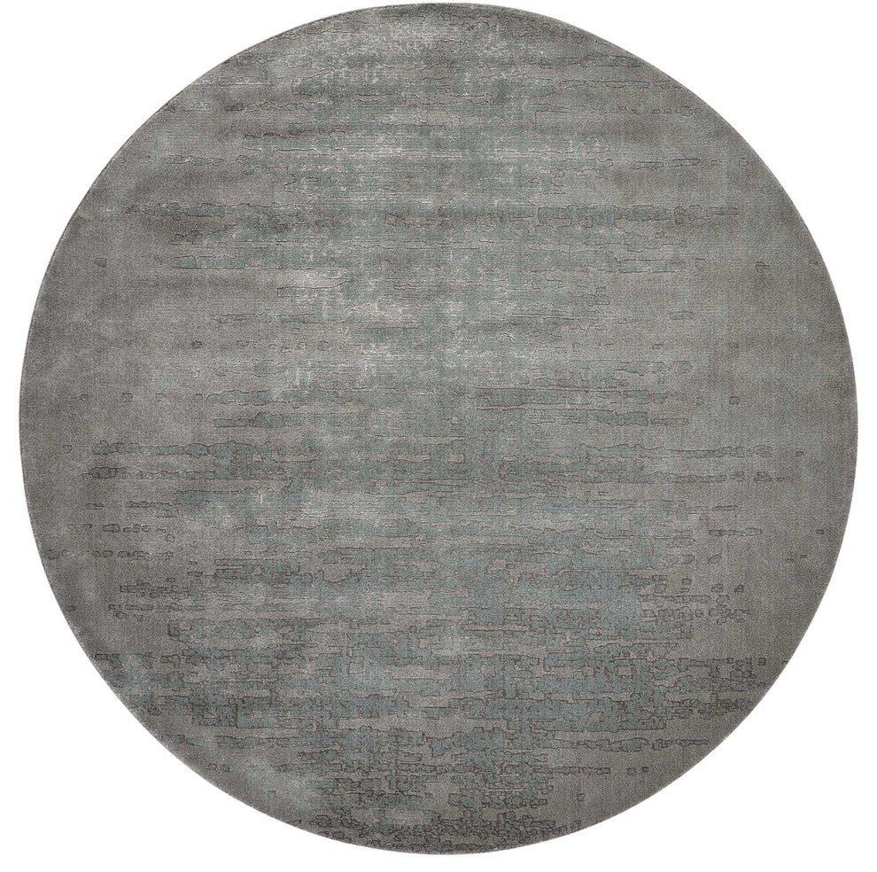 Nourison Twilight 8' x Round Seafoam Modern Indoor Area Rug