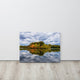 Autumn Reflections Rural / Rustic Landscape Photo Canvas Print, 18" X 24"
