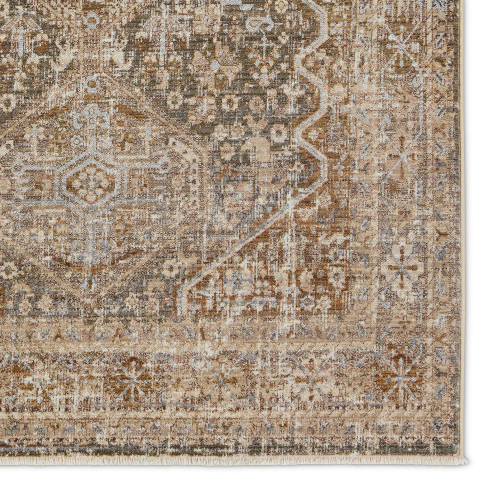 Vibe Zakaria Medallion Tan/Taupe Area Rug 8'X10'6"