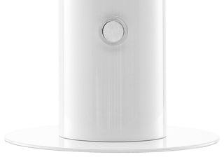 Boletus 10.75" Rechargeable/Cordless Iron Integrated Mushroom Table Lamp, White