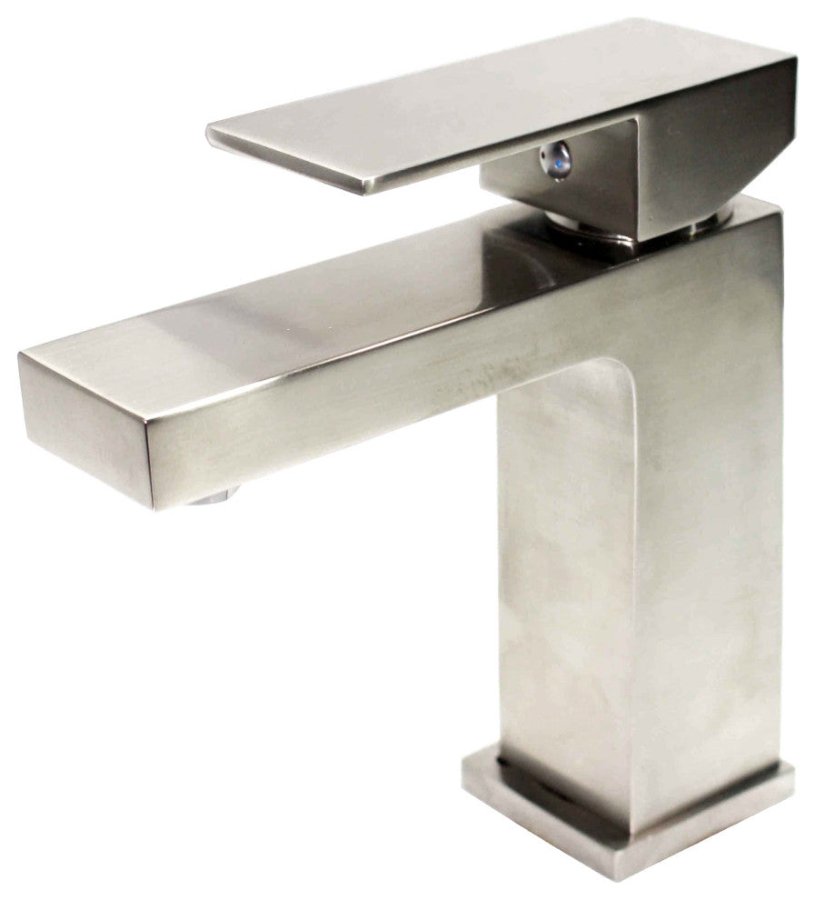Luxier BSH05-S Single-Handle Bathroom Faucet with Drain