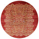 Ahgly Company Indoor Round Mid-Century Modern Area Rugs, 3' Round