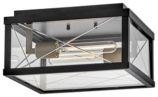 Monte LED Flush Mount, Black