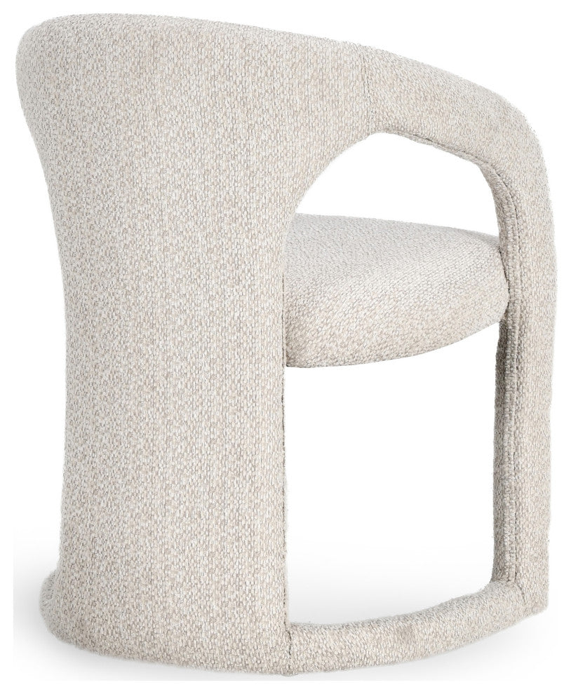Archie Dining Chair, Ivory