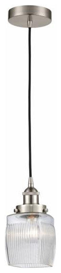 Innovations 616-1PH-SN-G302 1-Light Mini Pendant, Brushed Satin Nickel