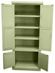 Rustic Kitchen Pantry Cabinet, Summer Sage