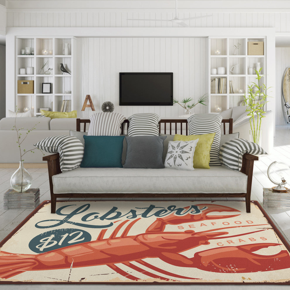 Indoor/Outdoor Harbor HA5 Beige Machine Washable 8' x 10' Rug
