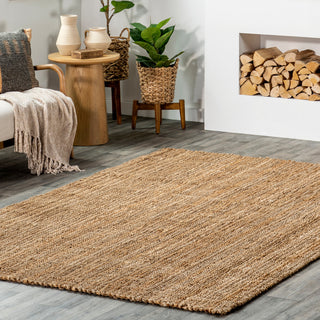 Nuloom Handwoven Natural Rug, Natural 6'x9'