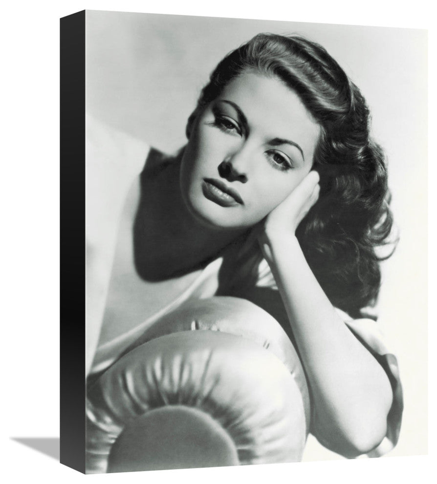 "Promotional Still - Yvonne De Carlo" Canvas Giclee, 12"x16"