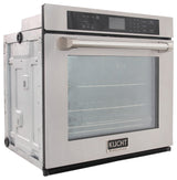 Kucht 30in. Single Electric Wall Oven with Convection and in Stainless Steel