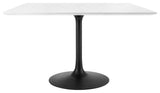 Lippa 47" Square Wood Top Dining Table
