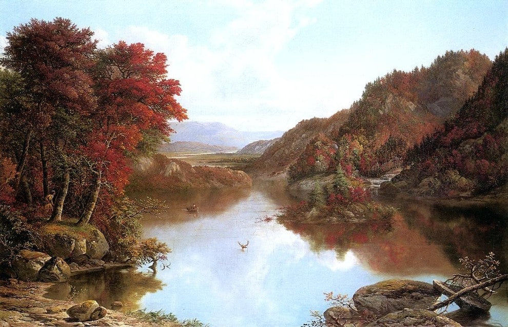 William Mason Brown Autumn Landscape Wall Decal