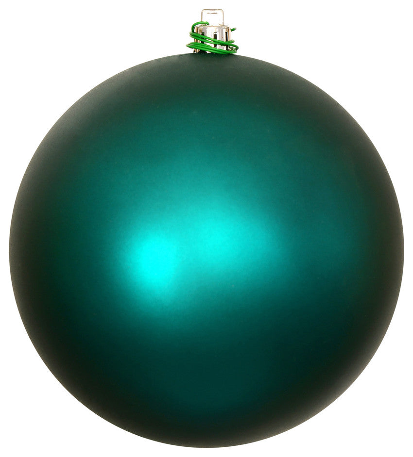 Vickerman 3" Dark Teal Matte Ball Ornament, 12 Per Bag