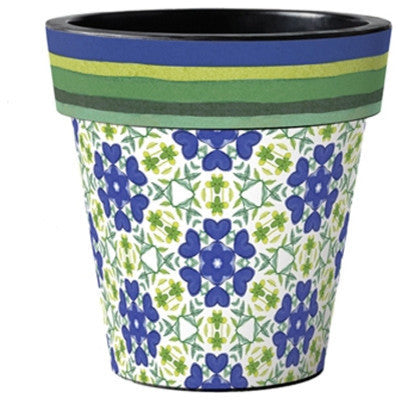 Hydrangea Hues 12" Art Pot Planter