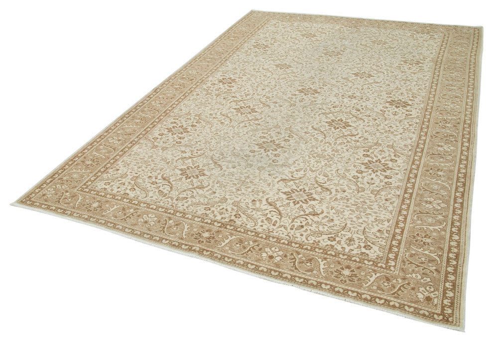 Rug N Carpet - Handmade Turkish 6' 7'' x 9' 7'' Rustic Area Rug