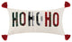 Ho Ho Ho Applique Pillow