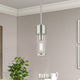 Quincy 1-Light Brushed Nickel Mini Pendant
