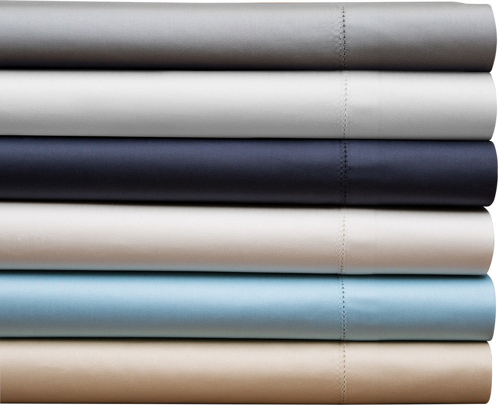 Pointehaven 525TC Long Staple Cotton Pillow Cases, Champagne, King Pillowcase
