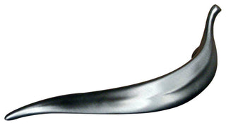 Eucalyptus Leaf Pull, Antique Bronze, Left