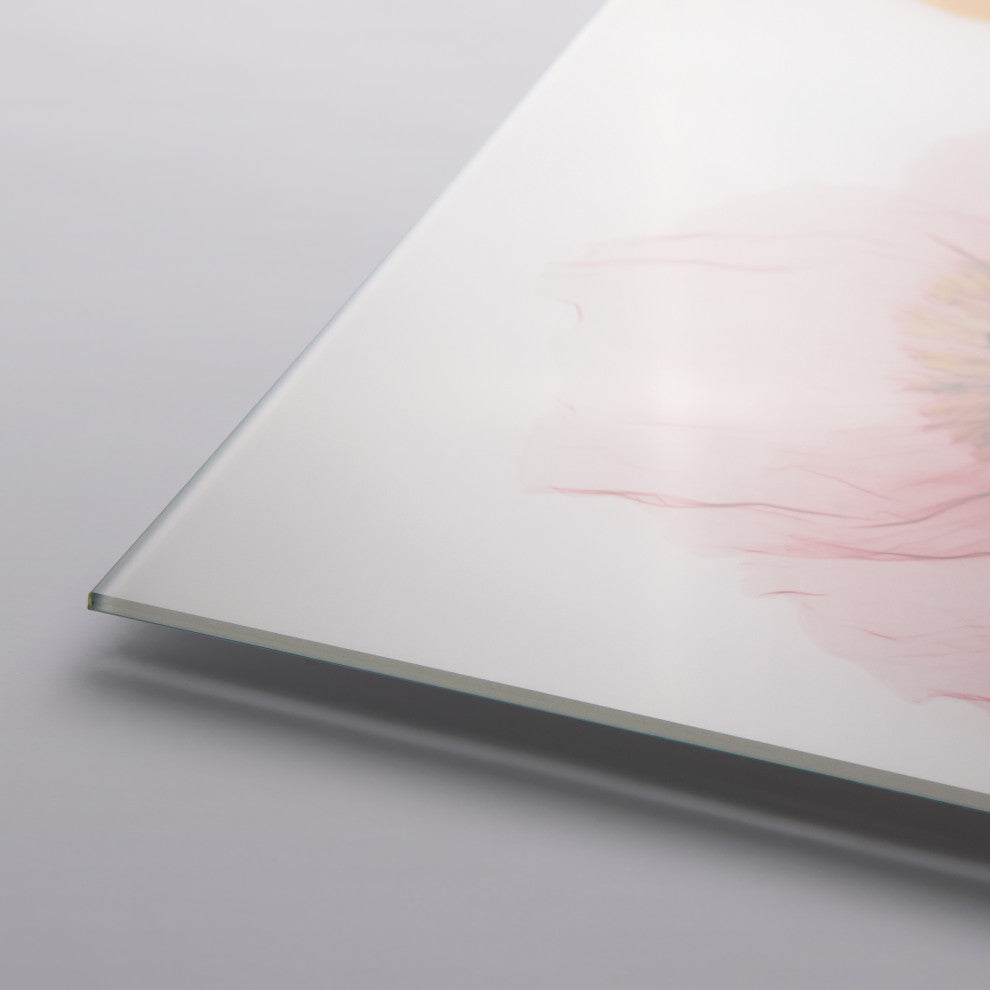 "Flowerscape Portrait" Frameless Floating Panel Graphic Wall Art, 24"x48"