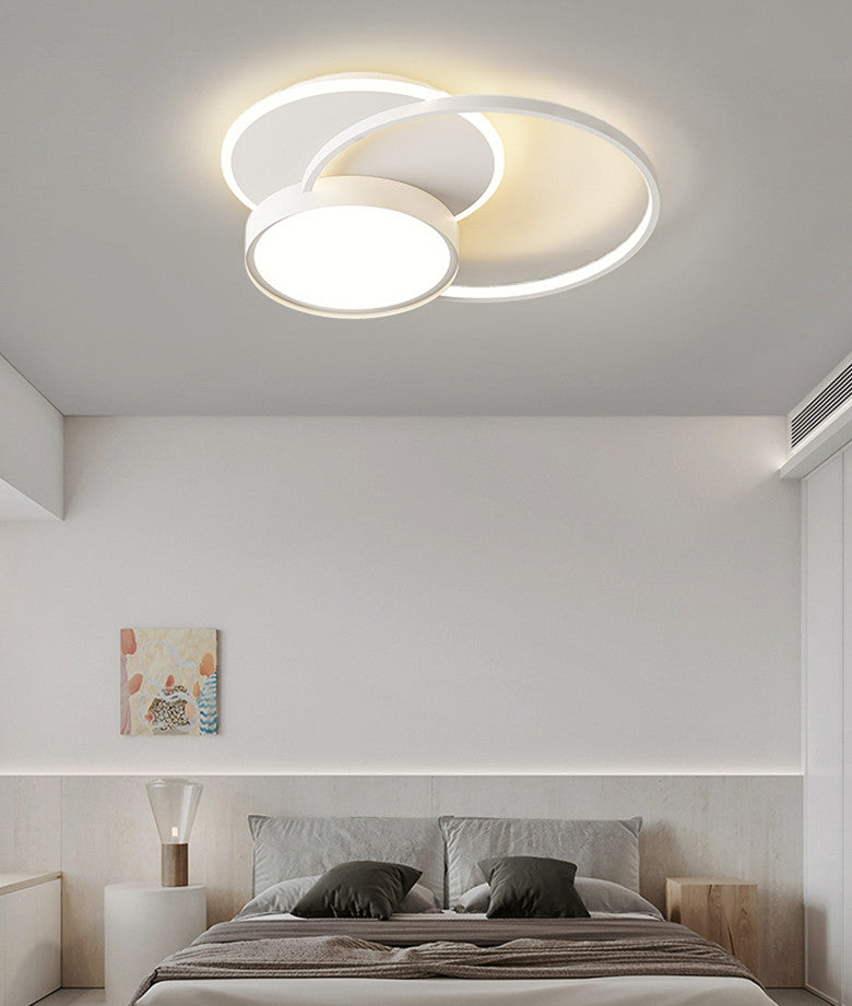 Hasselt | Modern Geometric LED Ceiling Light, Oval
