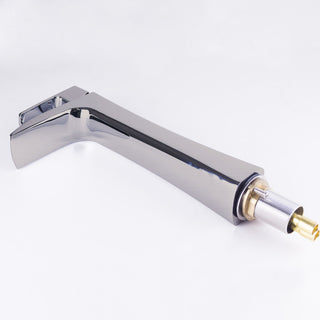 Eviva Lulu One Handle Bathroom Faucet, Brushed Nickel