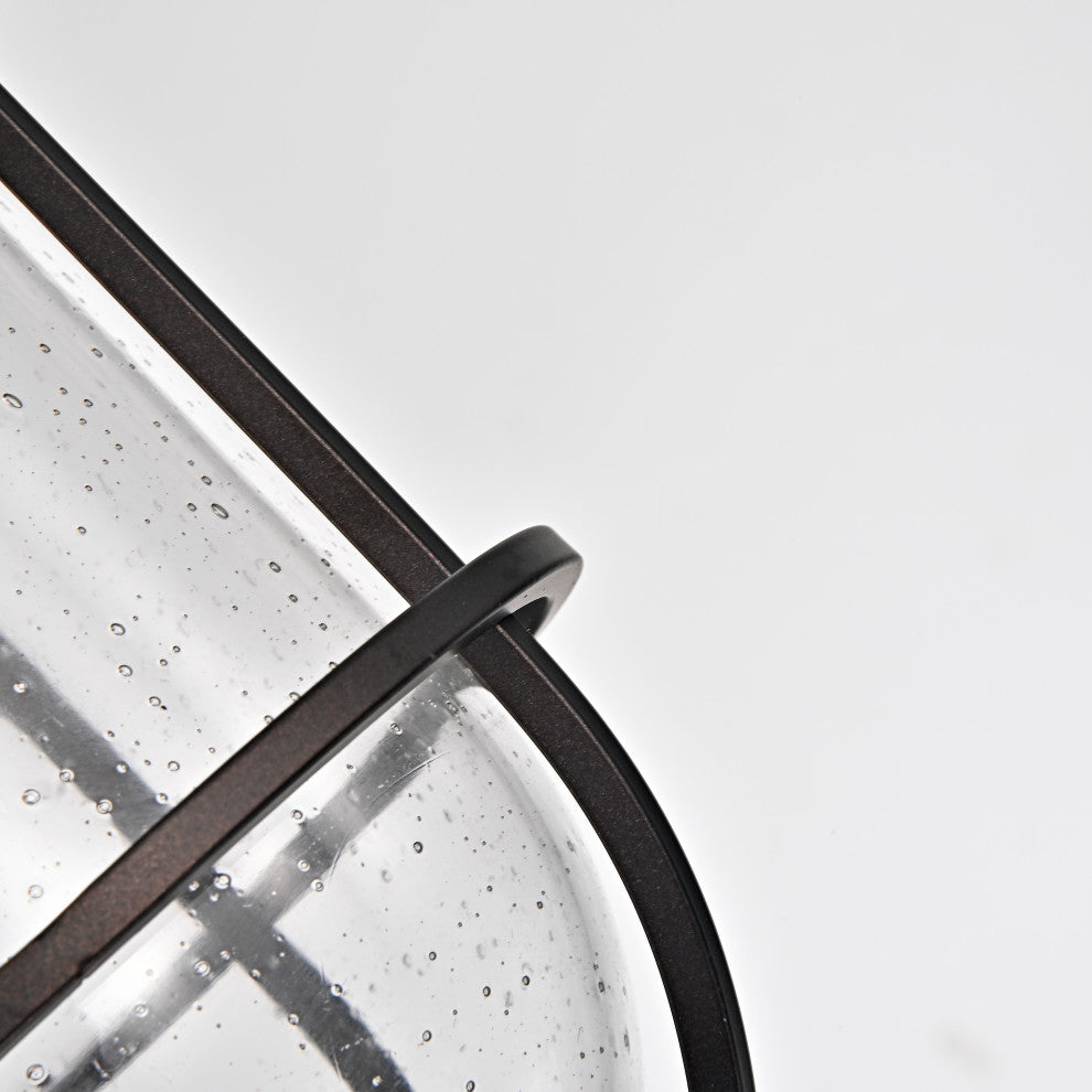 CHLOE Lighting Markus Transitional 1-Light Rubbed Bronze Outdoor Wall Sconce