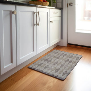 Premium Machine Washable Mayfield AMF561 Beige 1'8" x 2'6" Rug