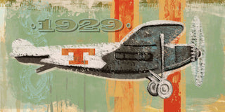 "Vintage Plane 1929" Painting Print on Wrapped Canvas